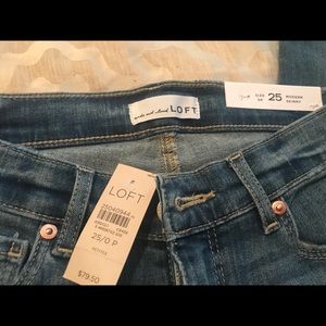 LOFT Cropped Jeans - modern skinnies